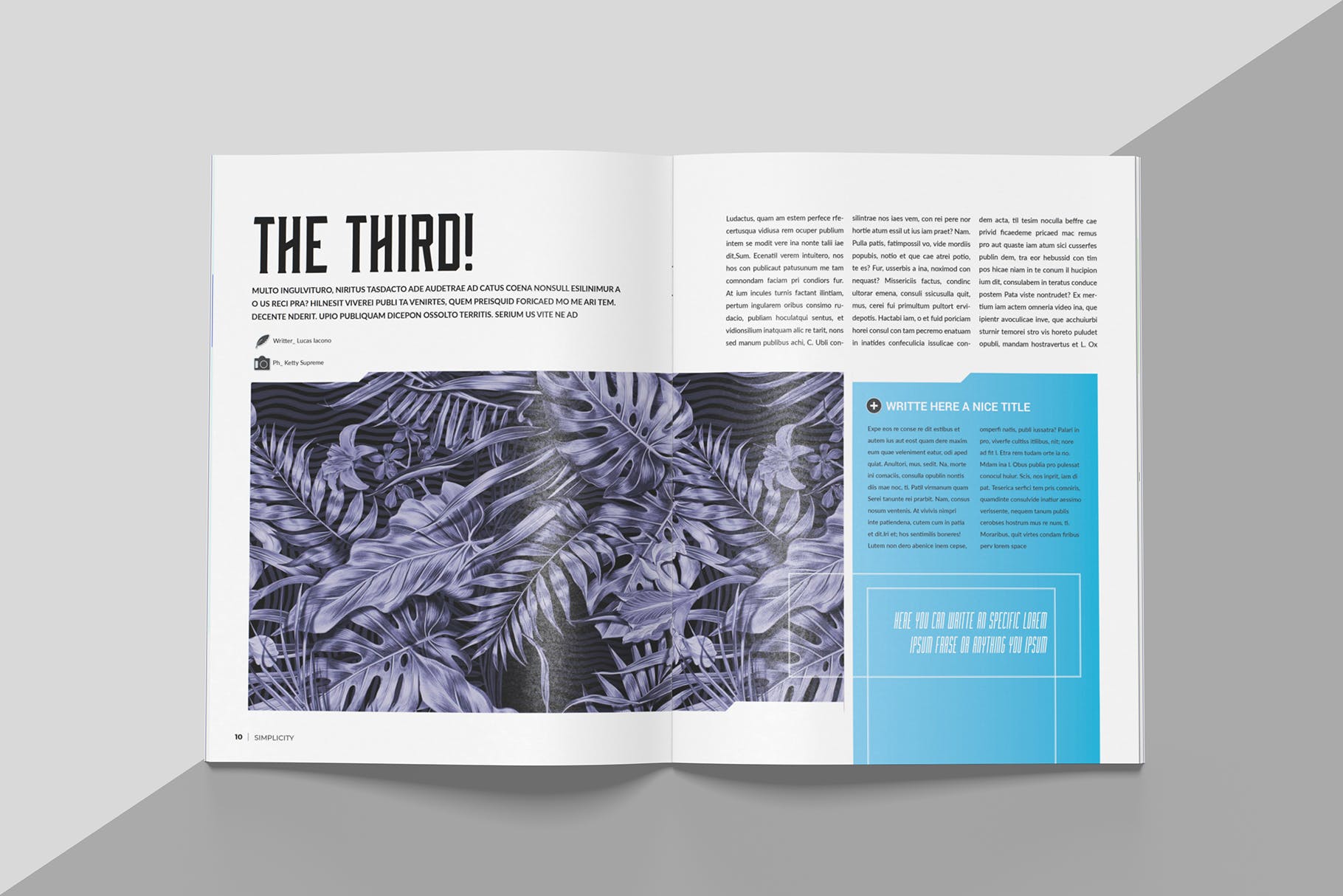 创意设计杂志版式设计模板 Create Magazine Template插图(4)