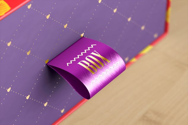 创意抽屉式礼品包装盒样机模板 Package Box Mock-Up插图(12)