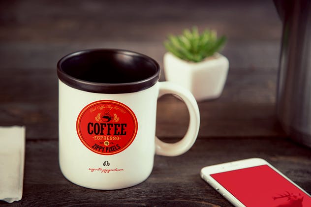 咖啡品牌展示样机模板 Coffee Branding Mockups插图(4)
