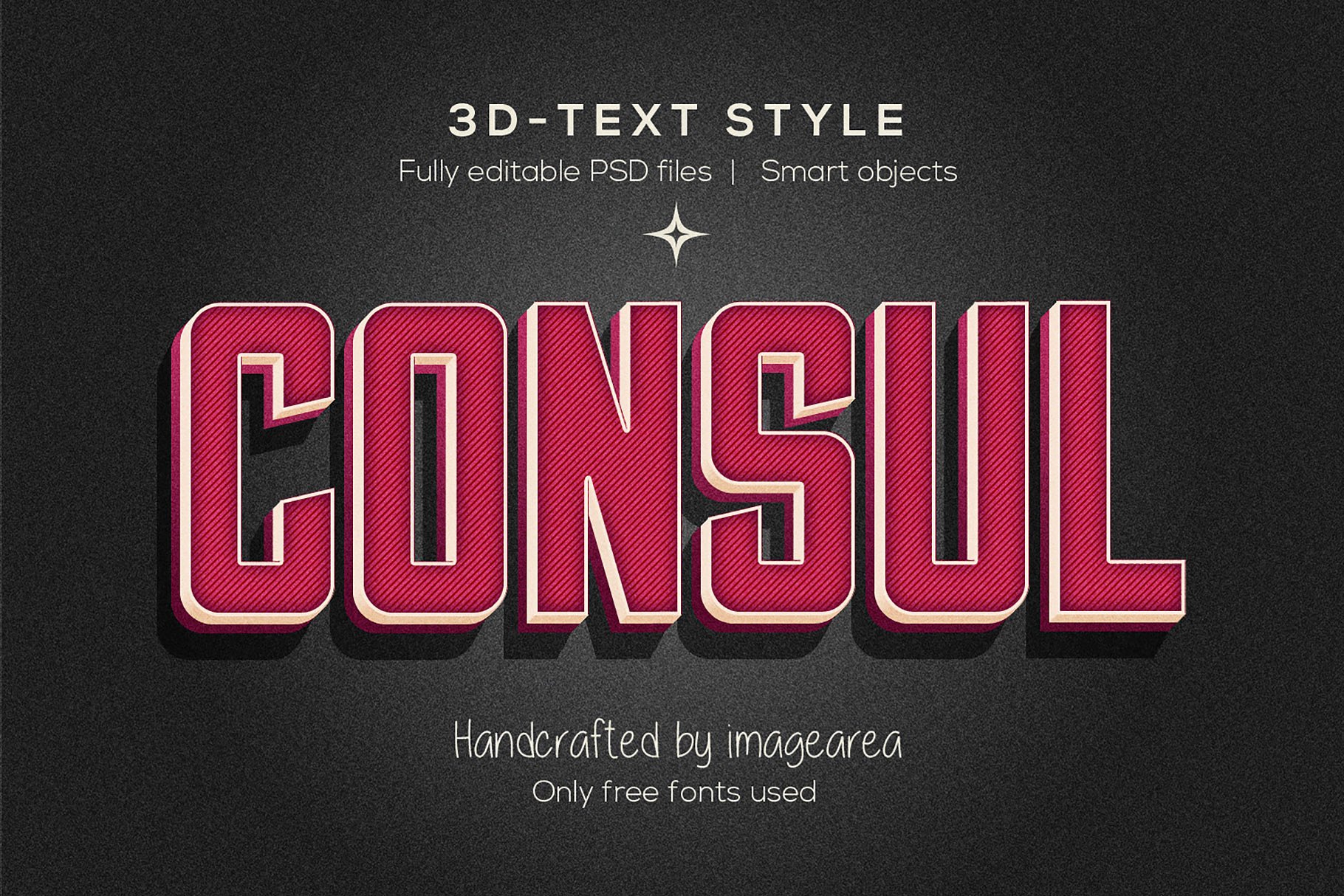 创意3D文本图层样式 Amazing 3D Text Styles插图(4)