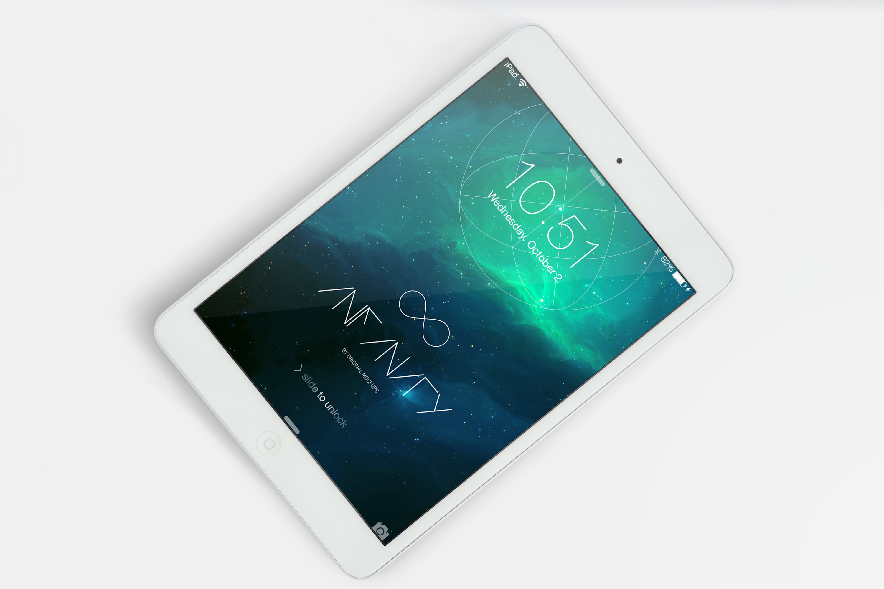 iPad Mini平板电脑屏幕展示样机模板1 Ipad Mini Mockup 1插图