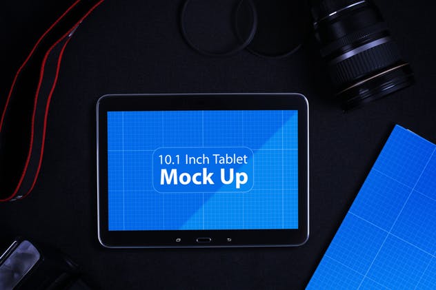 平板电脑智能设备演示样机模板V.1 Tablet MockUp V.1插图(4)
