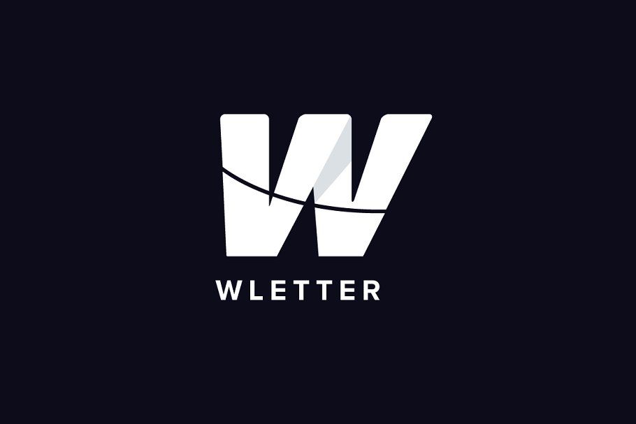 创意字母Logo模板系列之字母W W Letter Logo Template插图(2)