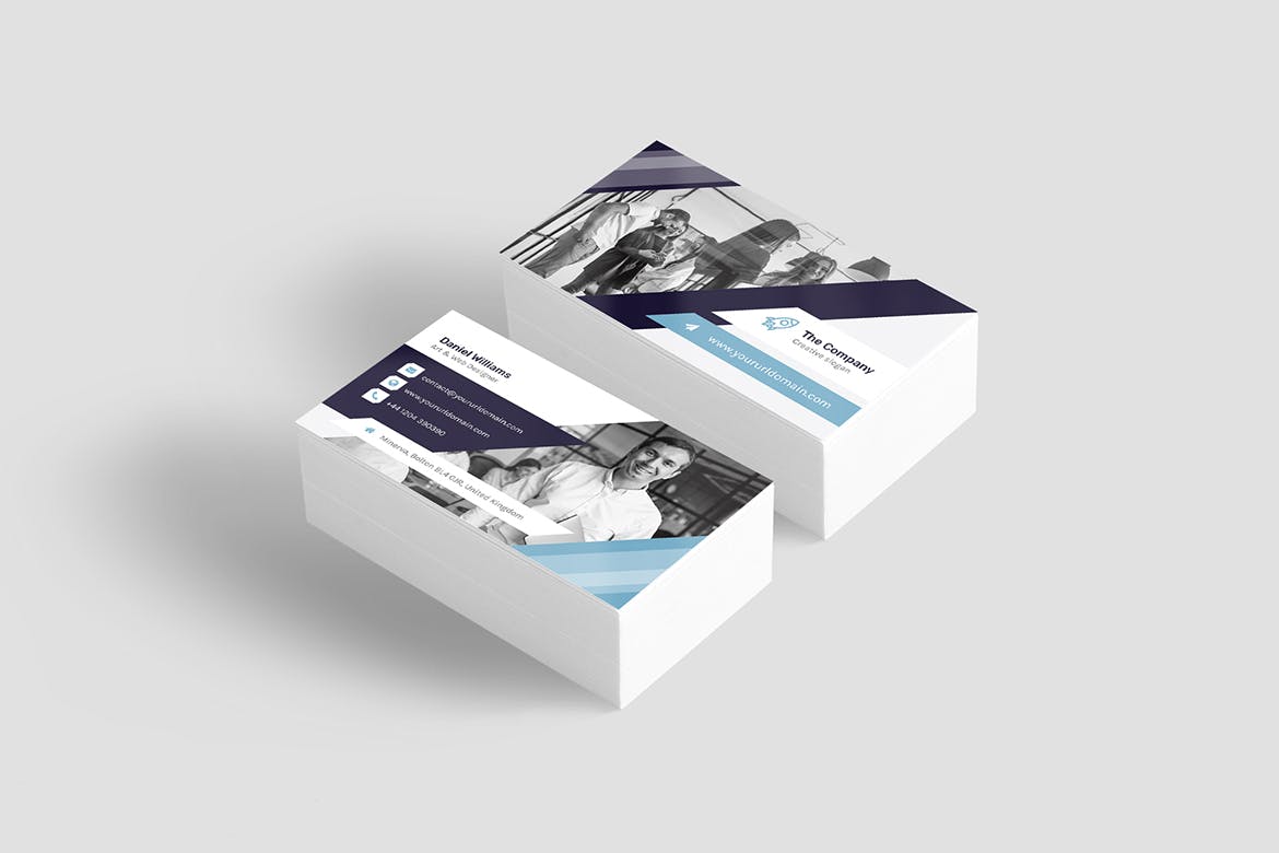 创意多用途商务名片设计模板 Business Card – Creative Multipurpose插图(8)