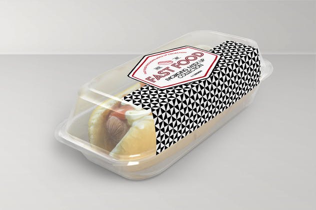 快餐食品包装样机v8 Fast Food Boxes Vol.8: Take Out Packaging Mockups插图(4)