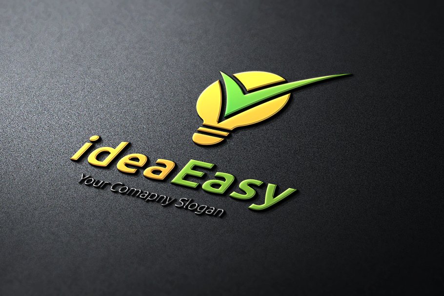 创意灵感主题 Logo 模板 Idea Easy Logo插图(2)