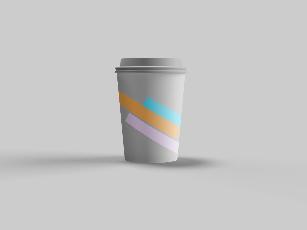咖啡纸杯定制设计图样机模板 Coffee Cup Mockup插图(1)