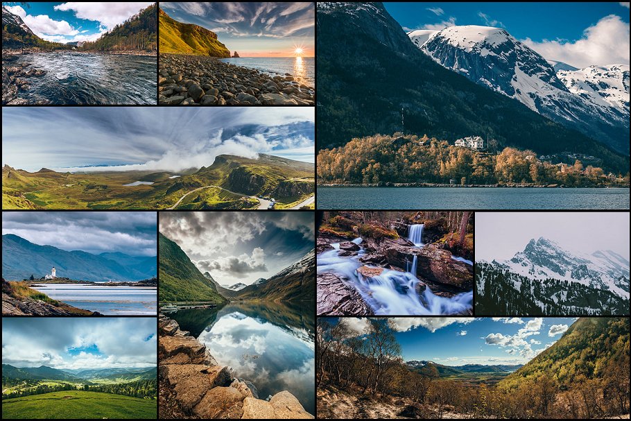 欧洲野外风景高清照片素材包 Go Outdoors – Nature photo pack v.2 [1.01GB]插图(4)