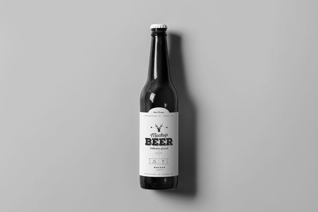 啤酒包装样机模板 Beer Mock-up插图(8)