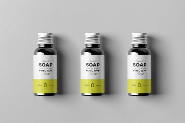 肥皂外观包装样机模板 Soap Mock-up插图(12)