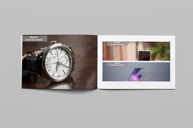 横向规格企业画册&产品目录设计模板 Landscape Magazine插图(13)