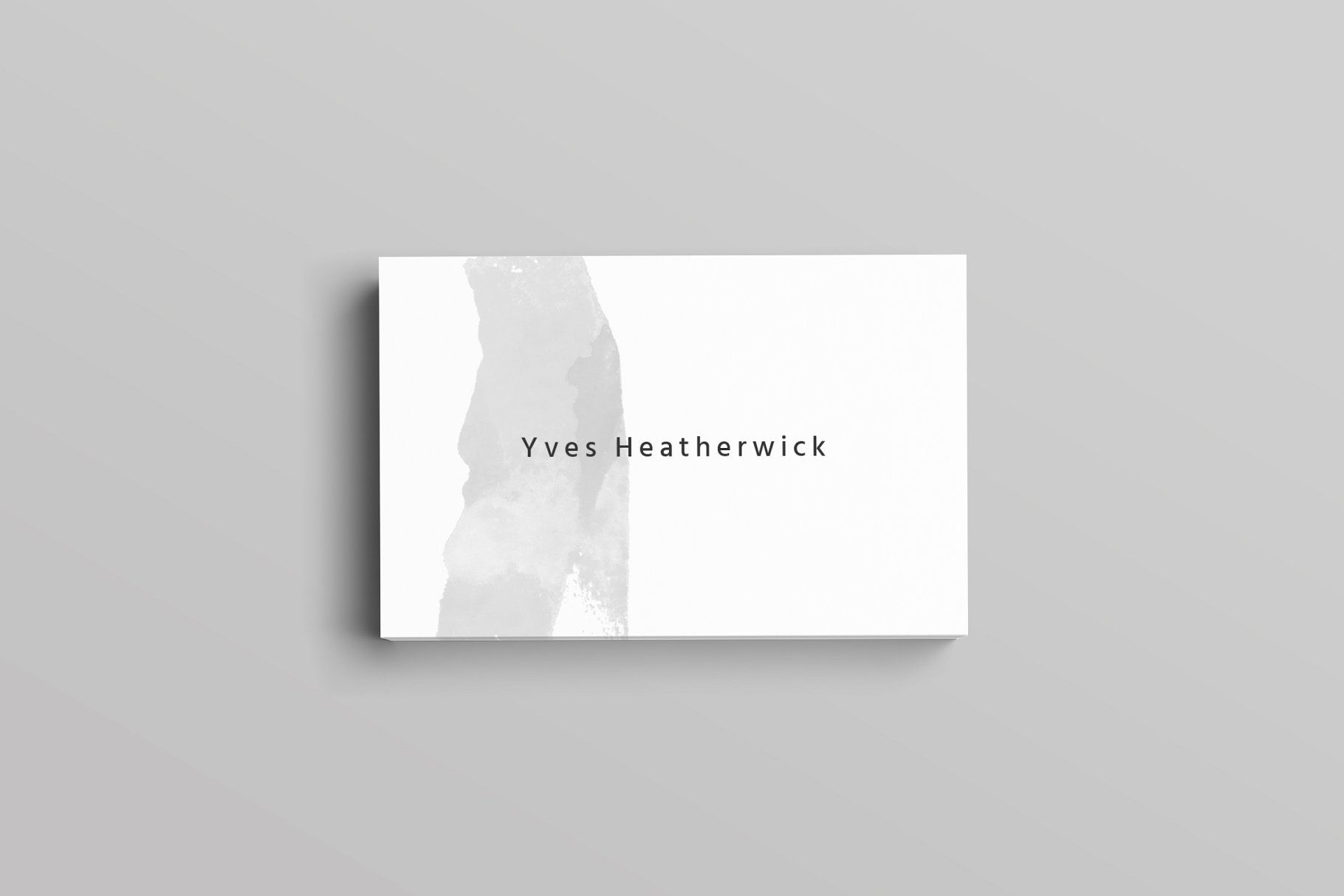 极简主义设计风格企业名片设计模板 Heatherwick Business Card Template插图(2)