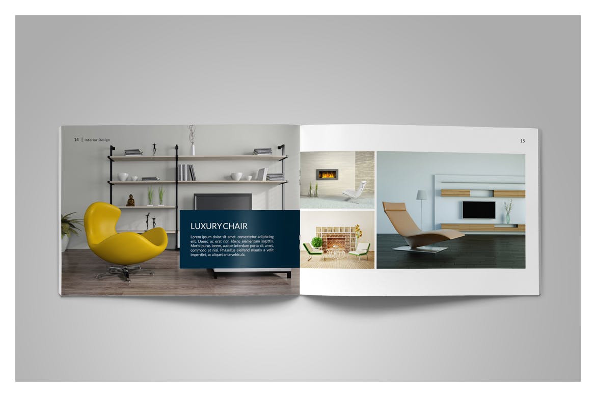 简约设计风格产品目录画册设计模板 Simple Brochure Catalog插图(11)