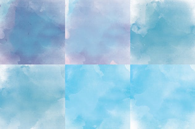 冬天霜冻风格水彩纹理背景素材 Frosty Texture Backgrounds插图(1)