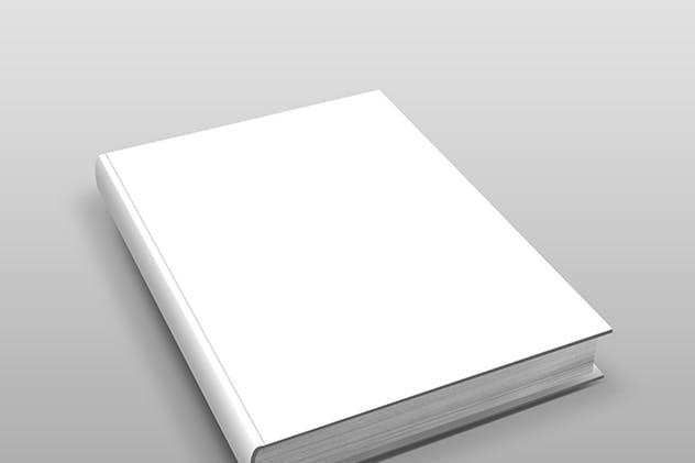 硬封精装图书样机模板 ID Book Mock-Up Photorealistic插图(7)
