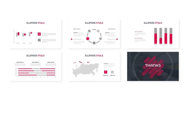 企业商务/个人多用途Google Slides演示文稿设计模板 Illionis – Google Slides Template插图(3)