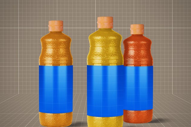 果汁饮料瓶外观包装样机v4 Juice Bottle V.4插图(10)