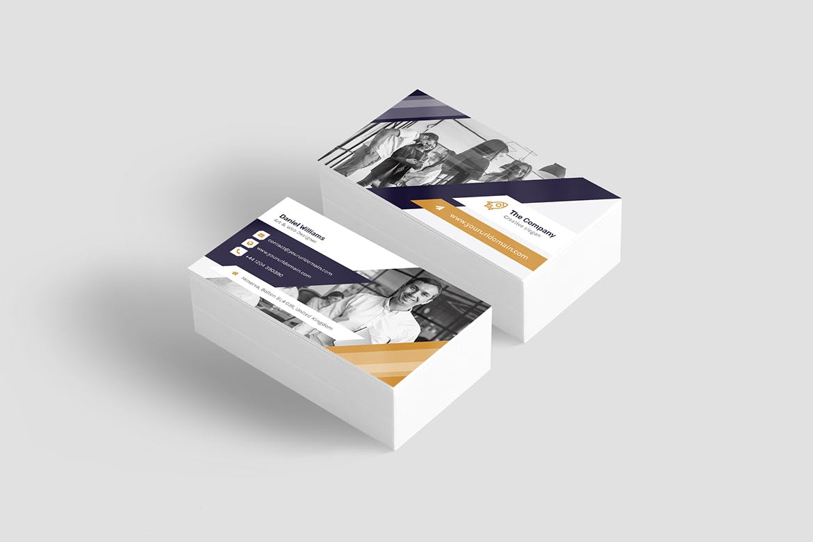 创意多用途商务名片设计模板 Business Card – Creative Multipurpose插图(4)