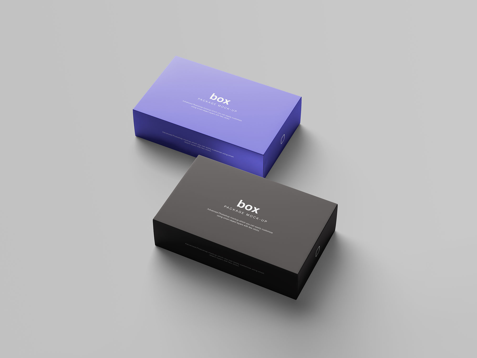 精品礼品/产品包装盒外观设计样机模板 Box Packaging Mockup插图(6)