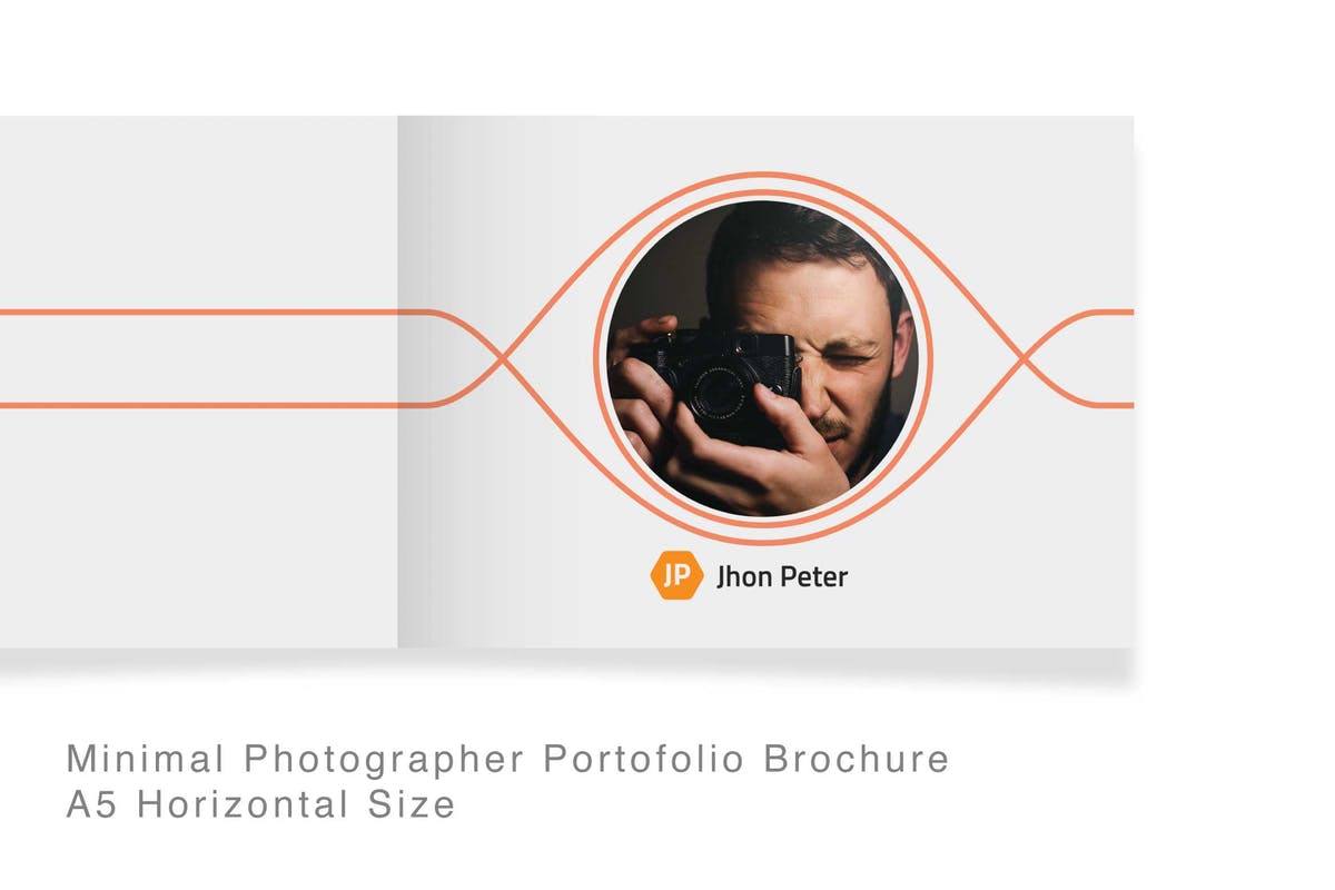 22页极简主义摄影师画册模板 22 Pages Minimal Photographer Portofolio Brochure插图