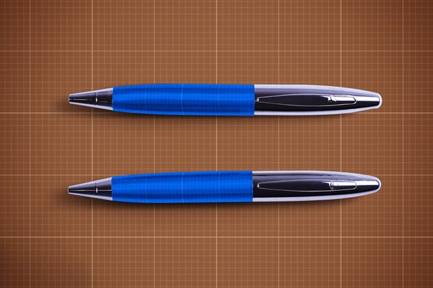 钢笔签字笔文具包装外光样机v4 Pen Box Mock Up V.4插图(14)
