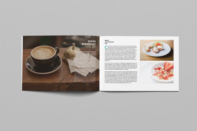 横向规格企业画册&产品目录设计模板 Landscape Magazine插图(3)