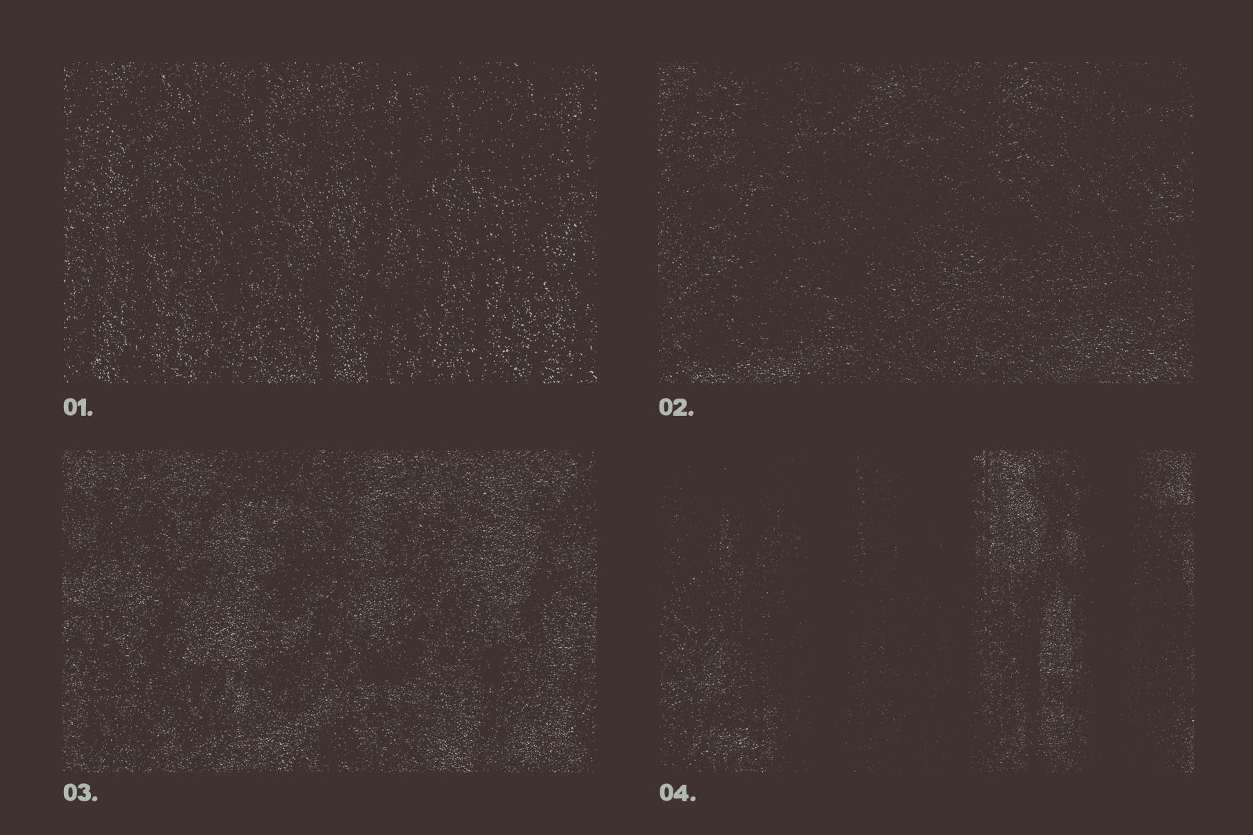 12个粒状磨砂效果矢量纹理背景素材 Vector Grainy Textures x12插图(2)