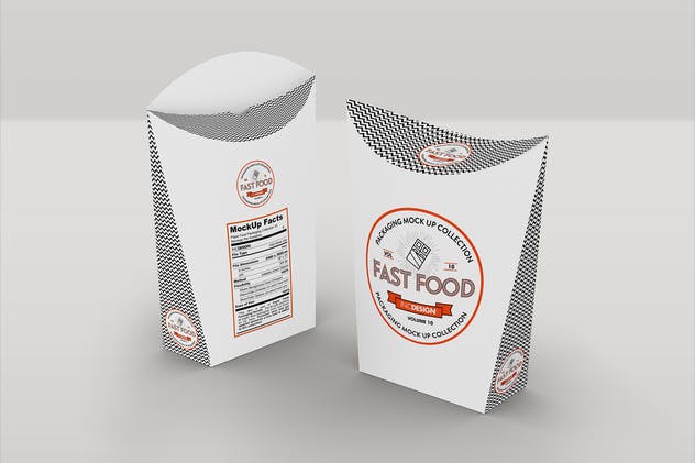 快餐熟食外卖外带食品包装样机v10 Fast Food Boxes Vol.10: Take Out Packaging Mockups插图(4)