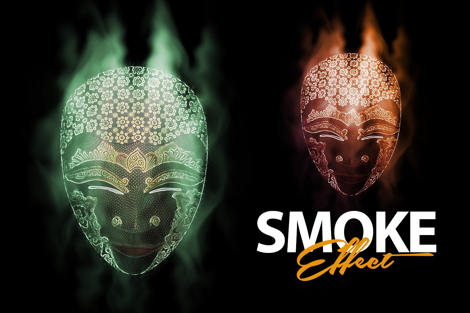 神秘的烟雾效应PS动作下载 Smoke Effect Photoshop Action [atn]插图(2)