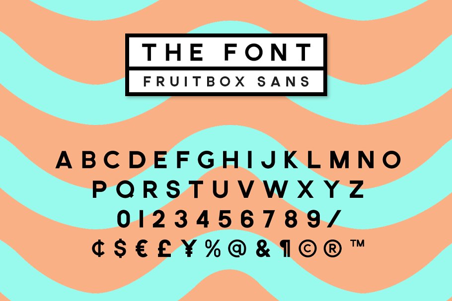 水果设计盒子-字体、纹理 FruitBox – Font. Patterns. Fruit插图(2)