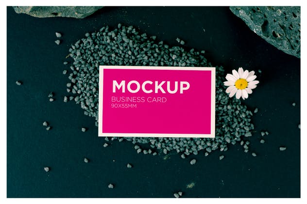 高品质美容行业企业名片样机V2 Beauty Business Card Mockup插图(3)