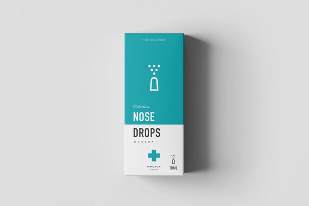 滴鼻液药物包装样机 Nose Drops Mock-up 3插图(14)