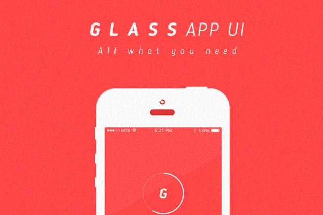 威士忌酒类电商APP应用UI套件 Glass App UI插图(1)