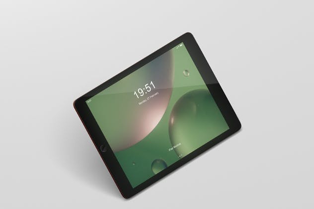 iPad平板电脑屏幕设备样机 Tablet Screen Mockup插图(10)