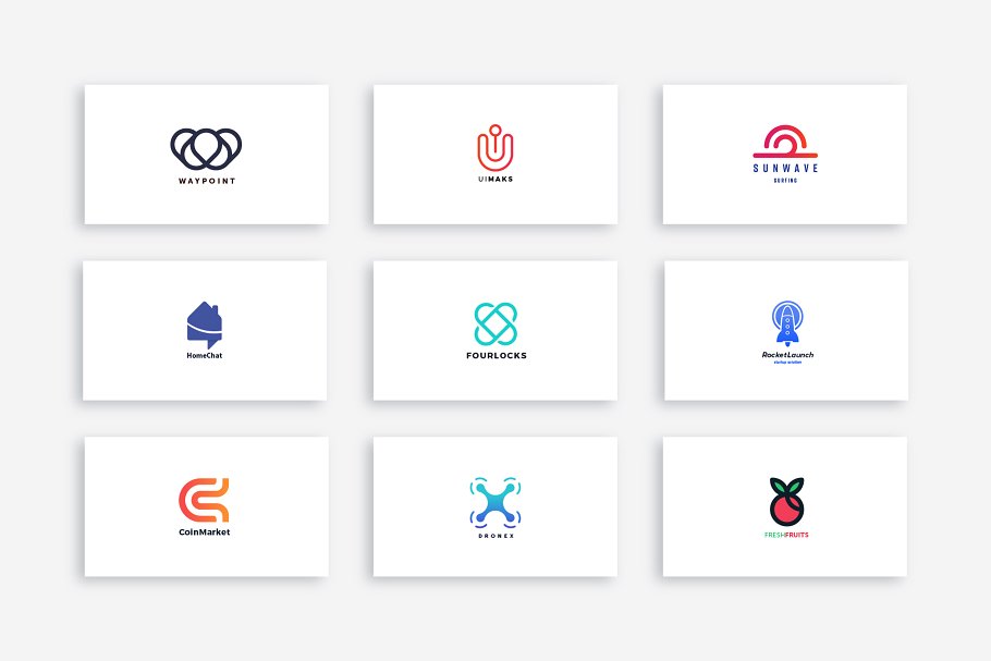 30个独特的预制Logo模板合集 30 Unique Premade Logos Pack插图(3)