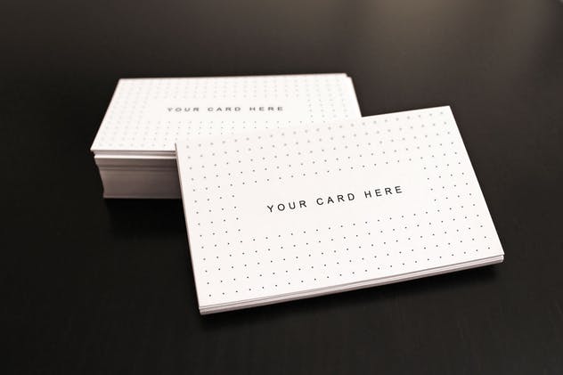 极简主义设计风格企业传单＆名片样机模板 Flyer and Business Card Clean Realistic Mockups 3插图(3)