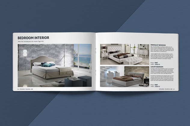 现代简约设计风格横板产品目录设计模板 Modern Catalogue Template插图(6)