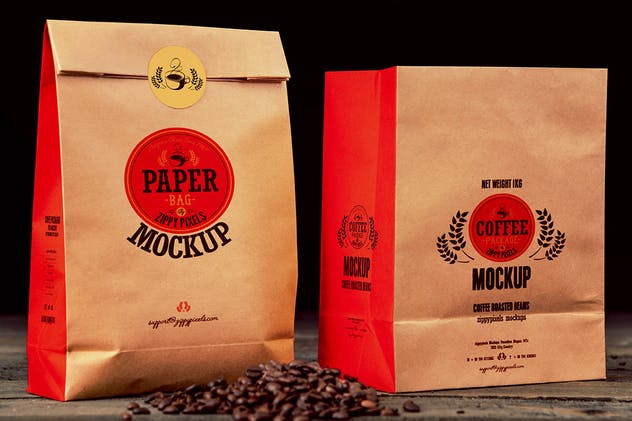 咖啡品牌样机模板 Coffee Branding Mockups插图(4)