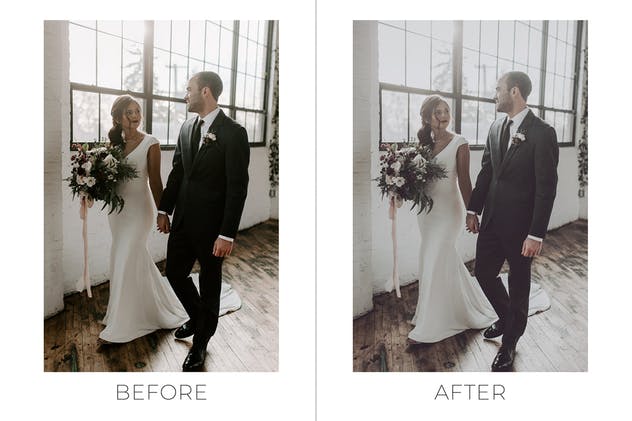 喜庆婚纱照片后期处理PS动作 Royal Wedding Pro Photoshop Actions插图(5)
