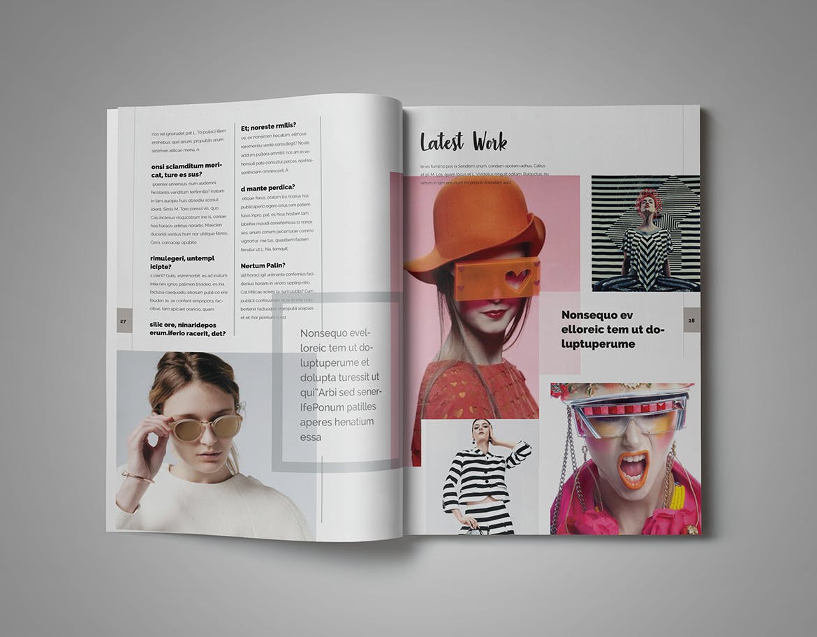 企业/金融/财经杂志设计INDD模板 InDesign Magazine Template插图(12)