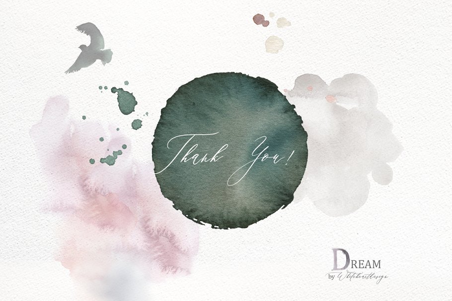 梦幻仙女水彩手绘插画素材合集[3GB] Dream – Fairy Watercolor Collection插图(15)