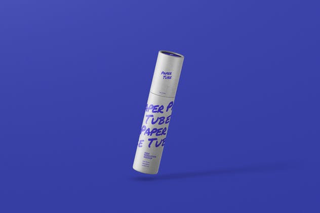 中小尺寸纸筒包装样机 Paper Tube Mockup – Slim Medium Size插图(6)