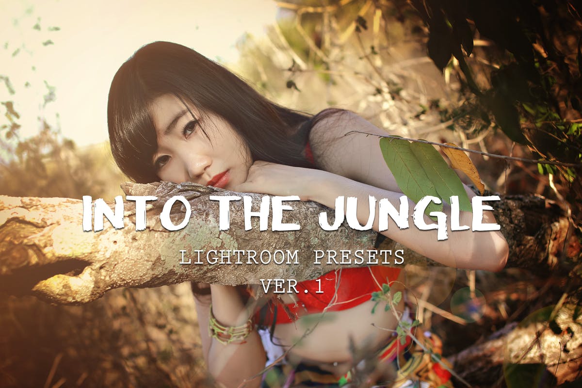 10款丛林大自然摄影照片后期处理LR预设合集 10 Into The Jungle Lightroom Presets插图