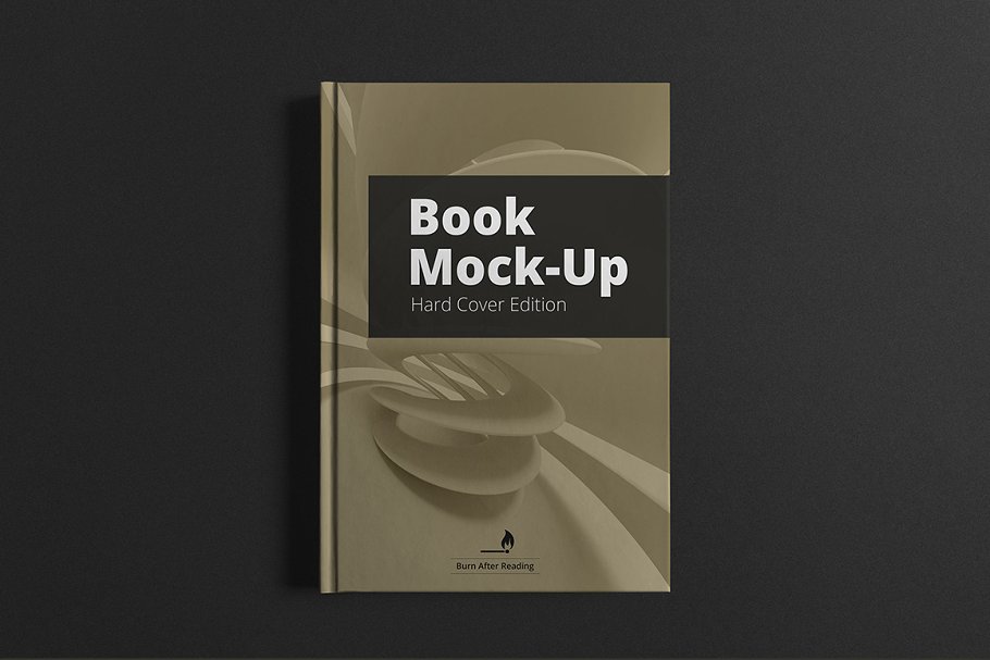 精装硬封图书样机模板 Book Mock-Up / Hard Cover Edition插图(3)