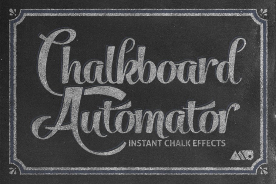 黑板画粉笔笔画文本样式 Chalkboard Automator – Chalk Effects插图