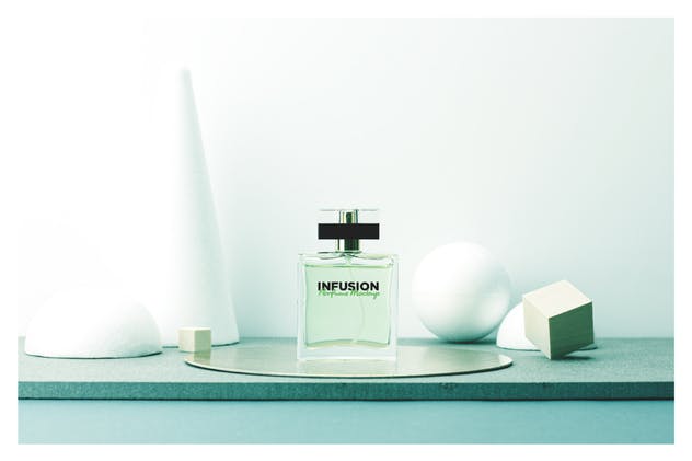 香水外观设计样机模板 Perfume Mockup插图(4)