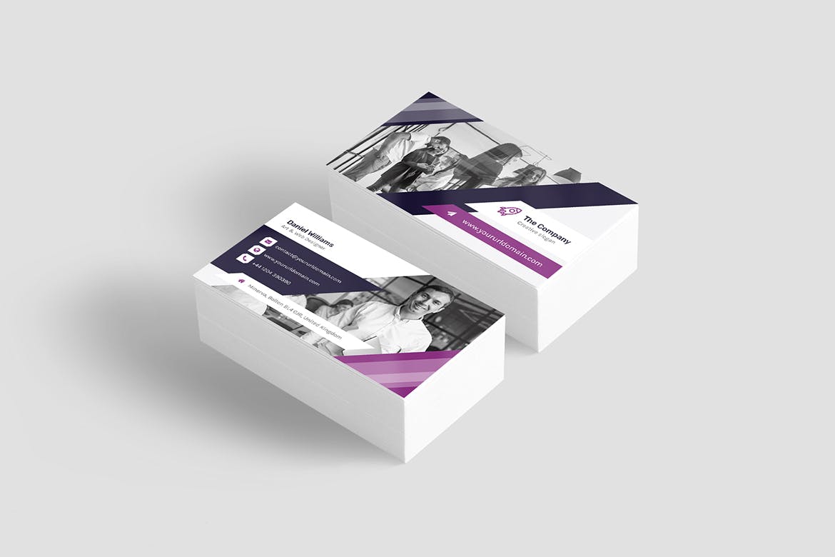 创意多用途商务名片设计模板 Business Card – Creative Multipurpose插图(9)