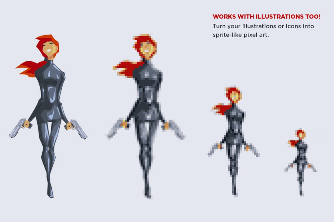 像素画生成器PS动作 Pixel Art Action插图(12)