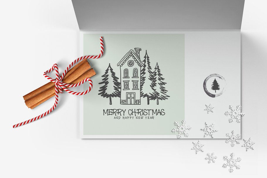 圣诞主题元素设计师工具包 Lapland Christmas Toolkit插图(11)