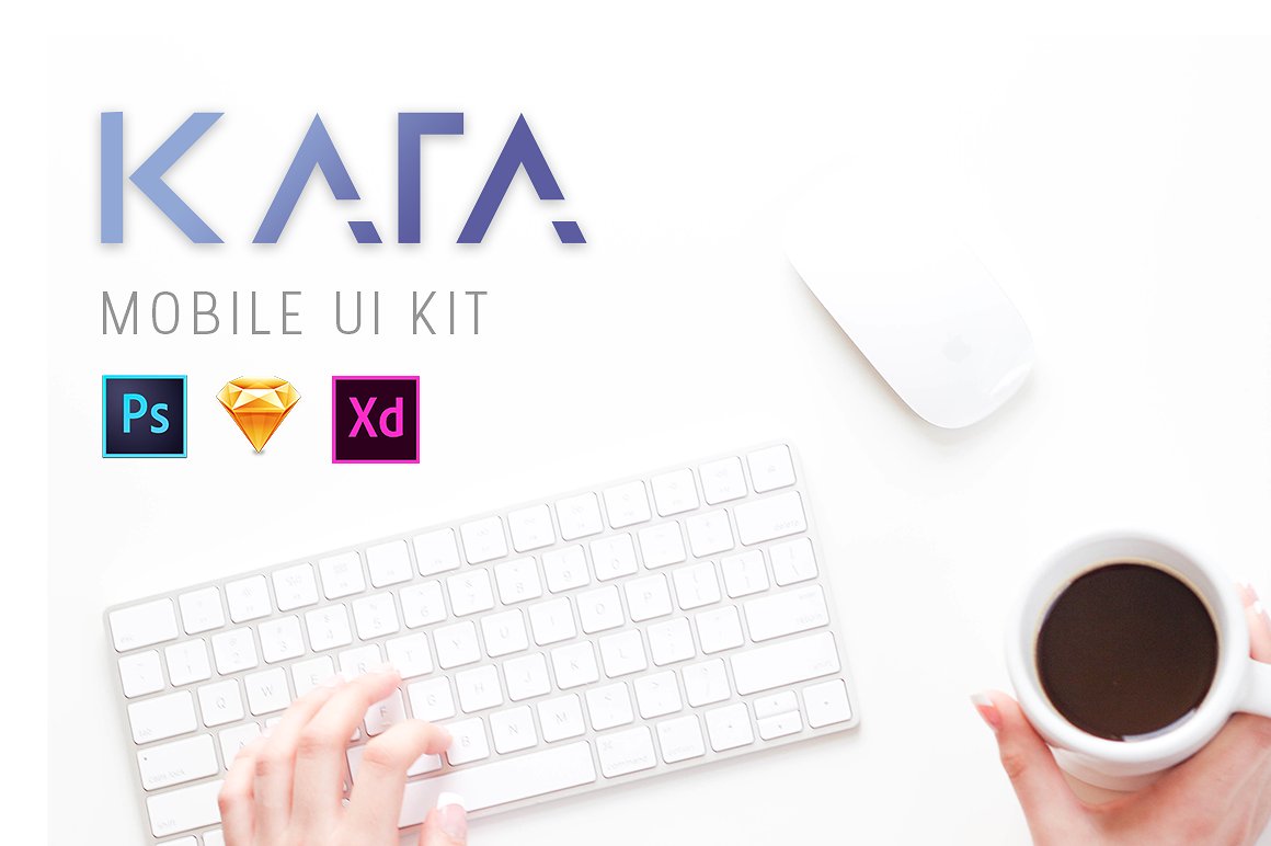 手机网站&应用设计宝典 Kata Mobile UI KIT（XD, PS&Sketch）插图